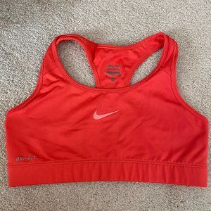 Women's NIKE Pro Coral Sports Bra - Size MEDIUM